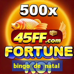 bingo de natal para imprimir gratis
